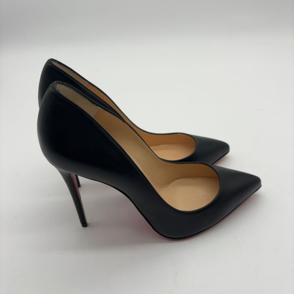 NWOT Christian Louboutin Pigalle 100 pumps black leather
